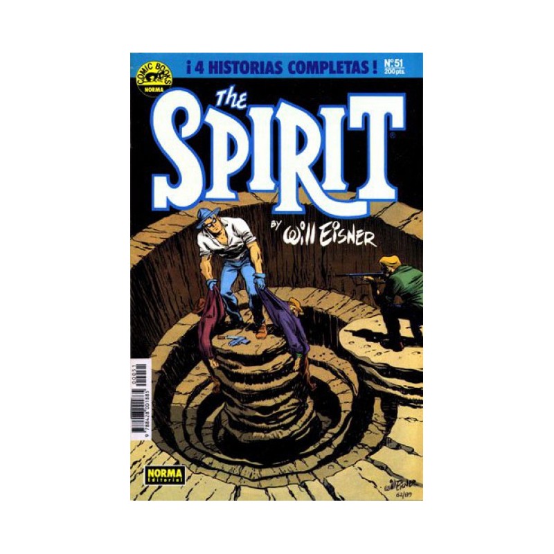 THE SPIRIT Nº 51 ED.NORMA POR WILL EISNER