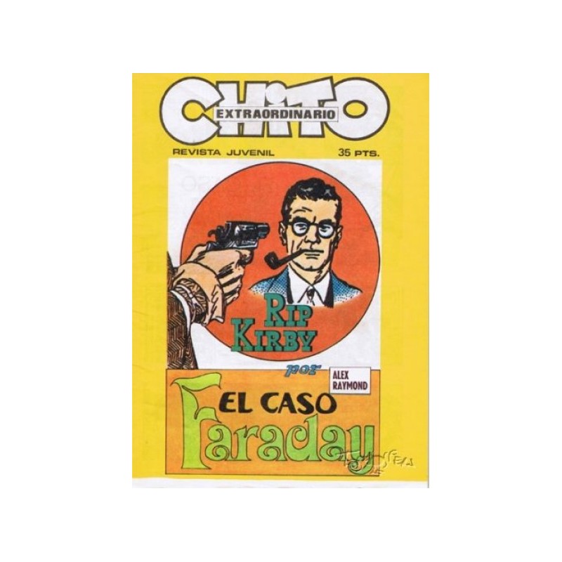 CHITO EXTRAORDINARIO Nº 5 RIP KIRBY DE ALEX RAYMOND EL CASO FARADAY