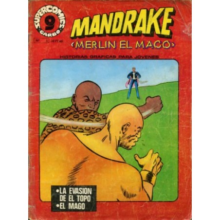 SUPERCOMICS GARBO Nº 5 MANDRAKE EL MAGO : LA EVASION DE EL TOPO Y EL MAGO