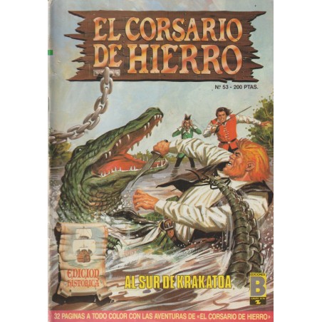 EL CORSARIO DE HIERRO ED.B Nº 53 EDICION HISTORICA