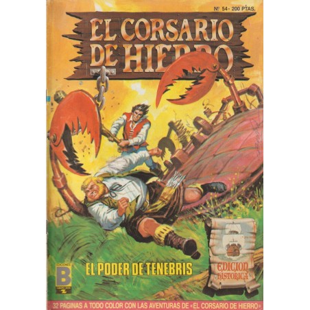 EL CORSARIO DE HIERRO ED.B Nº 54 EDICION HISTORICA