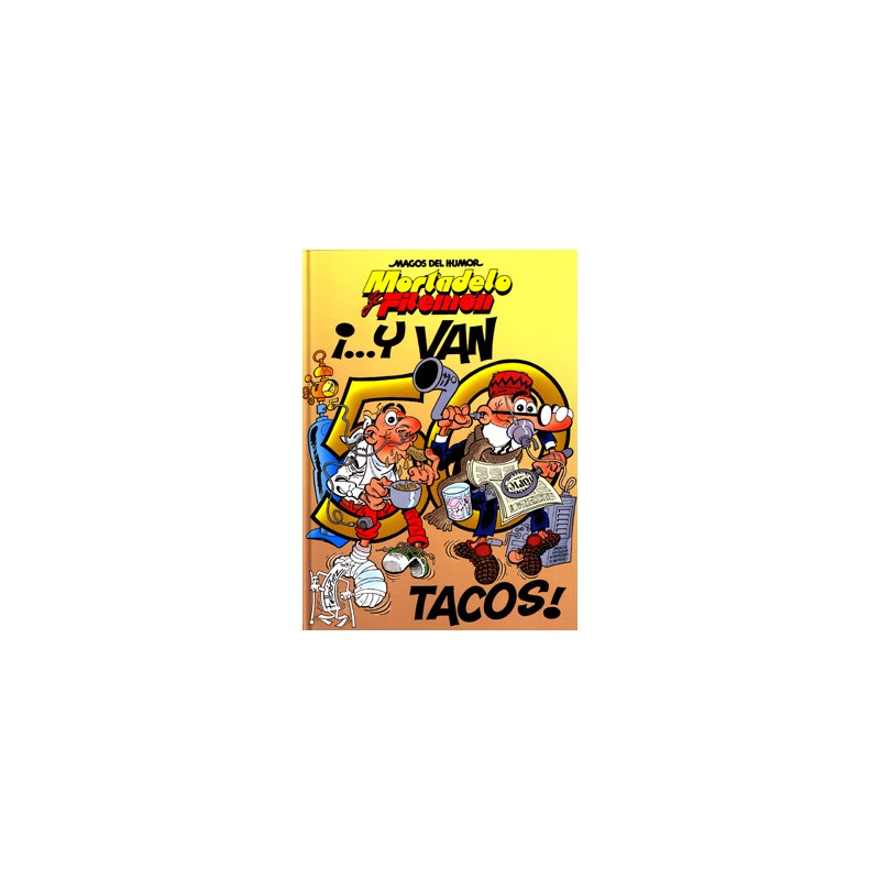 MAGOS DEL HUMOR Nº 118 MORTADELO Y FILEMON Y VAN...50 TACOS