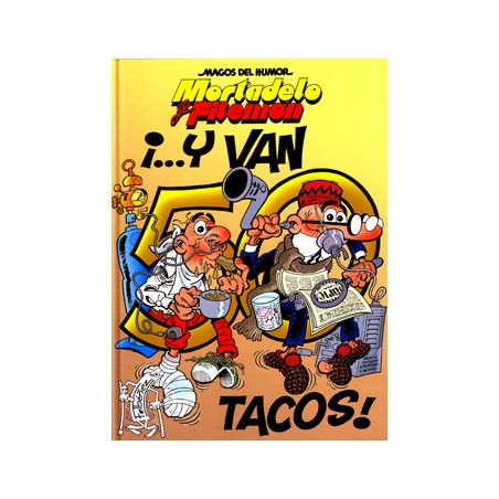 MAGOS DEL HUMOR Nº 118 MORTADELO Y FILEMON Y VAN...50 TACOS