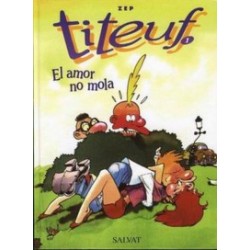 TITEUF ED.SALVAT COL.COMPLETA ALBUMES 1 AL 9 POR ZEP