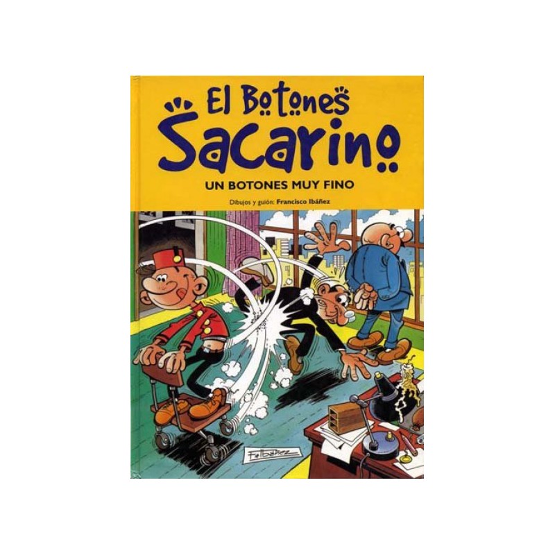 MAGOS DEL HUMOR Nº 48 EL BOTONES SACARINO : UN BOTONES MUY FINO POR FCO.IBAÑEZ