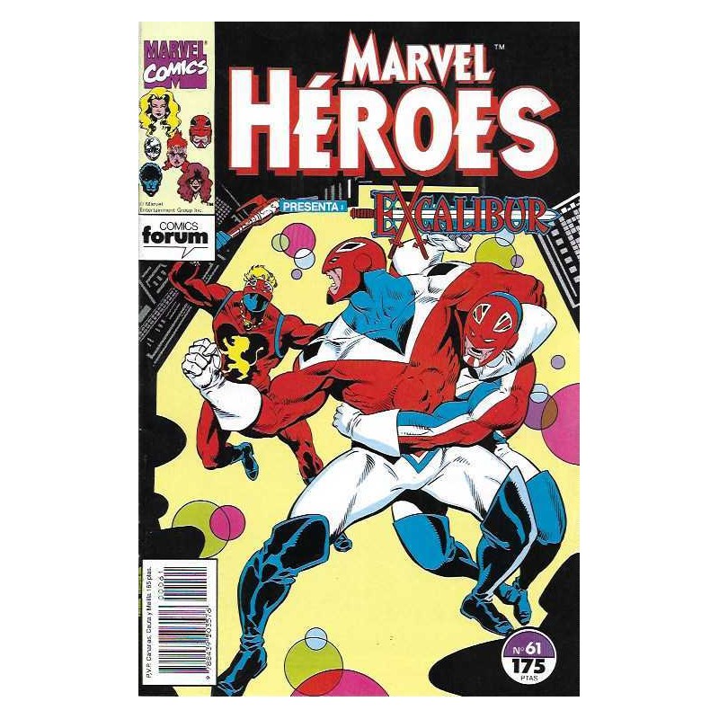 MARVEL HEROES Nº 61 ED.FORUM ED.FORUM