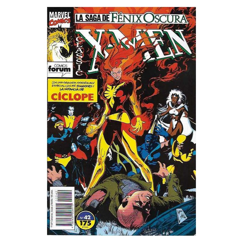 CLASSIC X-MEN VOL.1 Nº 40 AL 43 LA SAGA DE FENIX OSCURA