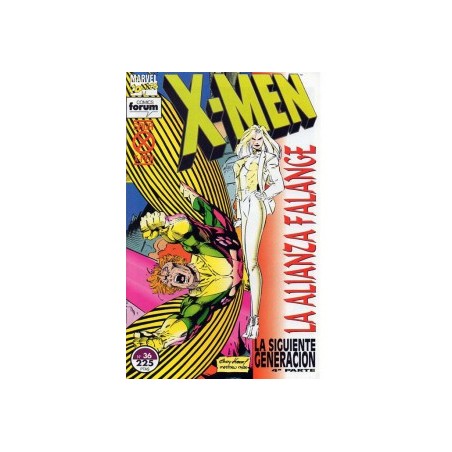 X-MEN VOL.1 Nº 36 ED.FORUM LA ALIANZA FALANGE 4ª PARTE , LA SIGUIENTE GENERACION 4ª PARTE