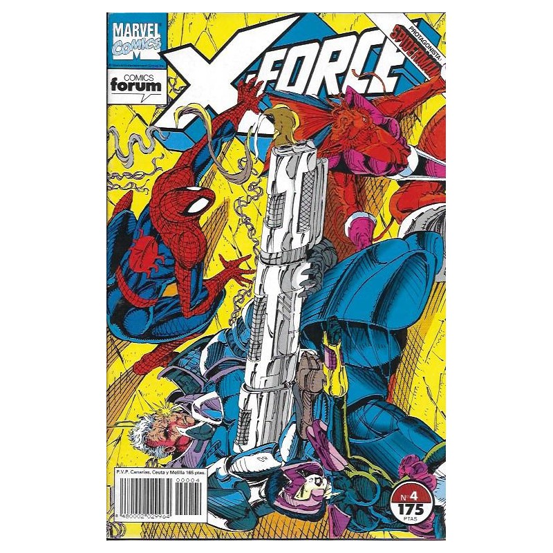 X-FORCE VOL.1 Nº 1 AL 4 ED.FORUM