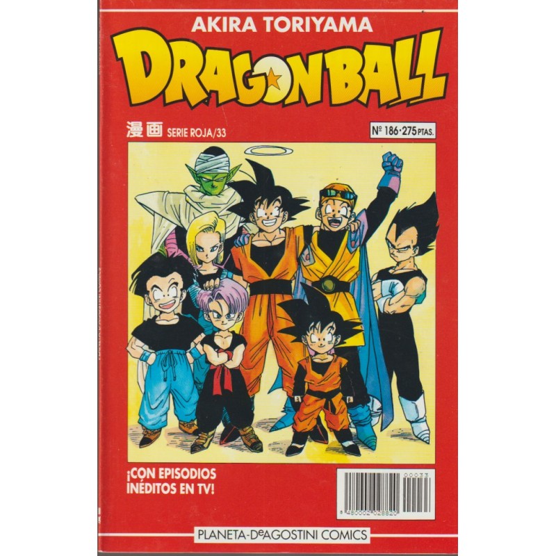 DRAGON BALL Nº 33 SERIE ROJA