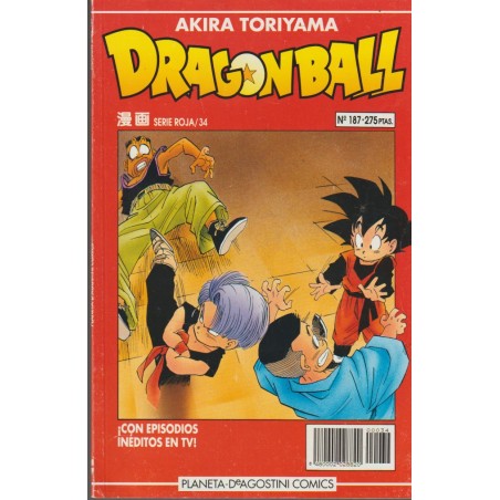 DRAGON BALL Nº 34 SERIE ROJA