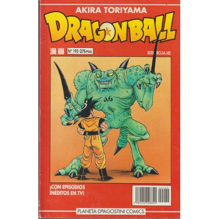 DRAGON BALL Nº 40 SERIE ROJA