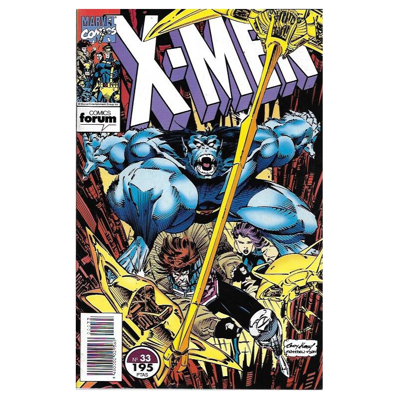 X-MEN VOL.1 Nº 33 ED.FORUM