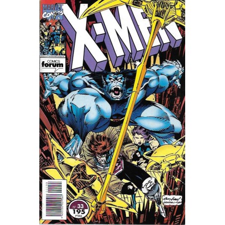 X-MEN VOL.1 Nº 33 ED.FORUM