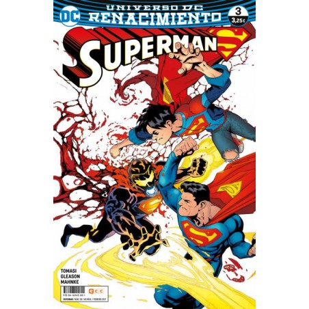 SUPERMAN UNIVERSO DC RENACIMIENTO Nº 1 AL 3 ( SUPERMAN 56 AL 58 )