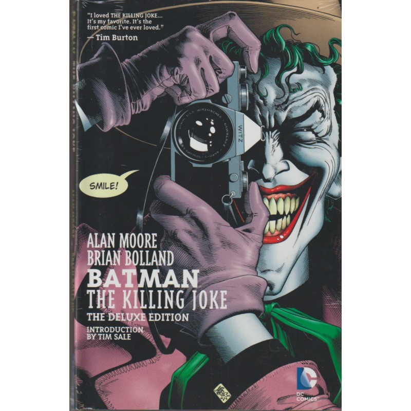 BATMAN THE KILLING JOKE DELUXE EDITION , USA, CARTONE,COLOR,POR ALAN MOORE Y BRIAND BOLLAND ( LA BROMA ASESINA )