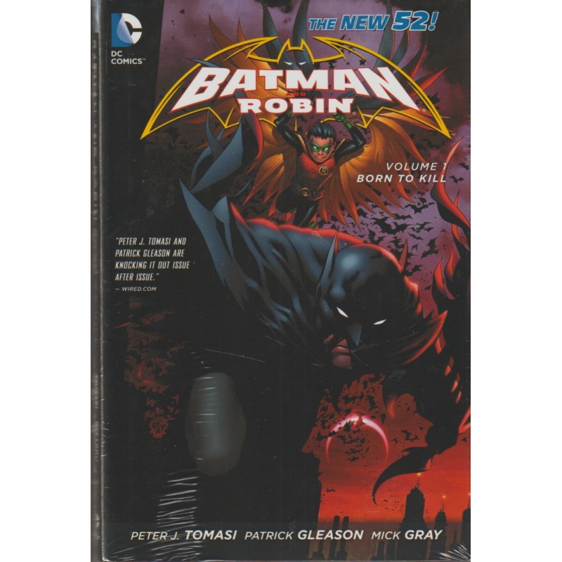 BATMAN AND ROBIN VOLUME 1 BORN TO KILL , THE NEW 52 , USA ,INGLES