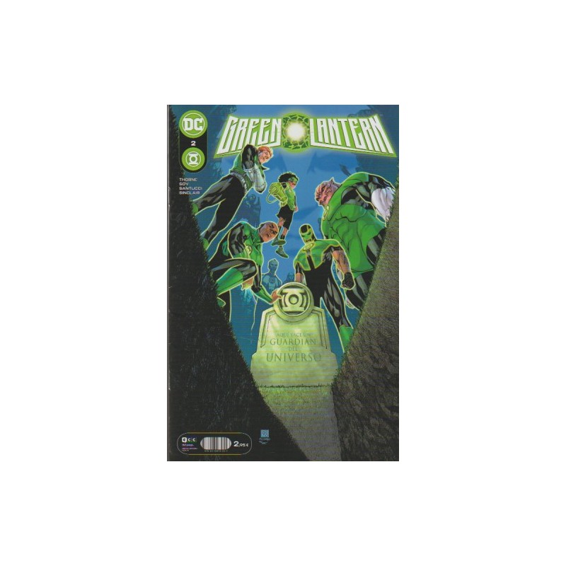 GREEN LANTERN Nº 1 AL 5 FRONTERA INFINITA ( GREEN LANTERN Nº 110 AL 114 ) ED.ECC