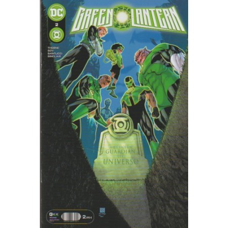 GREEN LANTERN Nº 1 AL 5 FRONTERA INFINITA ( GREEN LANTERN Nº 110 AL 114 ) ED.ECC