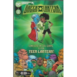 GREEN LANTERN Nº 1 AL 5 FRONTERA INFINITA ( GREEN LANTERN Nº 110 AL 114 ) ED.ECC