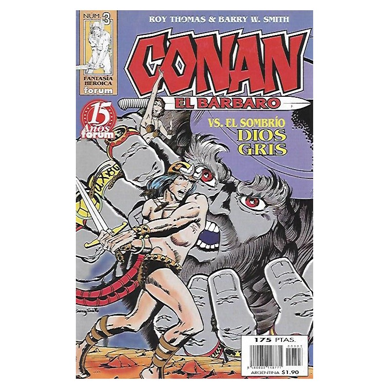 CONAN EL BARBARO SEGUNDA EDICION NUMEROS 1 AL 3