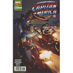 CAPITAN AMERICA VOL.8 Nº 127 AL 130 LOS ESTADOS UNIDOS DEL CAPITAN AMERICA 1 A 4  DE 5