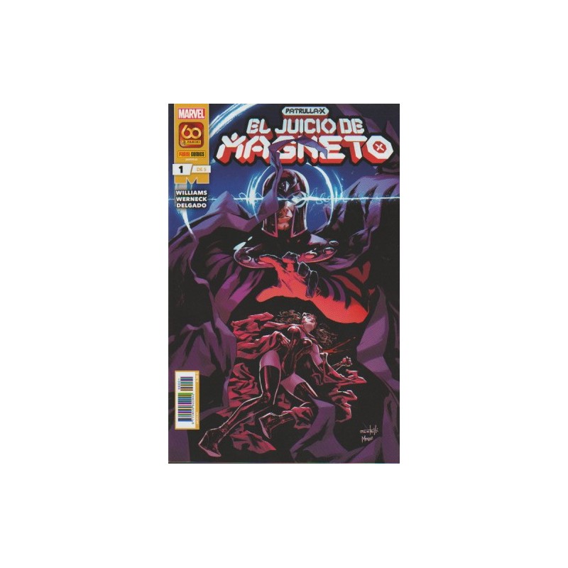 PATRULLA-X EL JUICIO DE MAGNETO Nº 1 A 3 DE 5