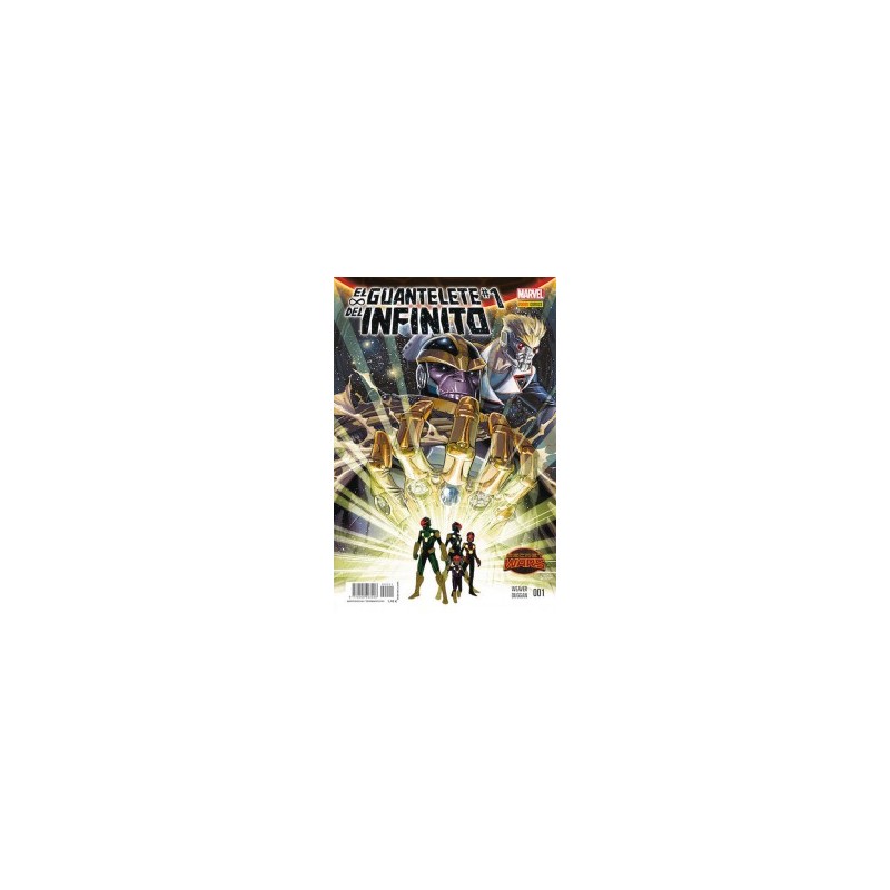 SECRET WARS : EL GUANTELETE DEL INFINITO Nº 1 A 5 , COLECCION COMPLETA