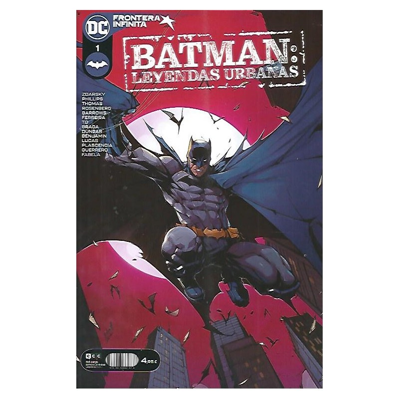 BATMAN LEYENDAS URBANAS Nº 1 A 6