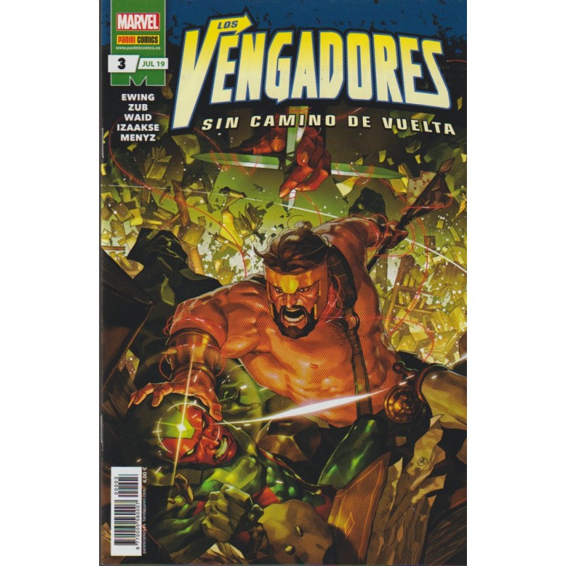 LOS VENGADORES SIN CAMINO DE VUELTA Nº 1 A 3