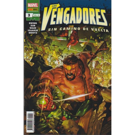 LOS VENGADORES SIN CAMINO DE VUELTA Nº 1 A 3