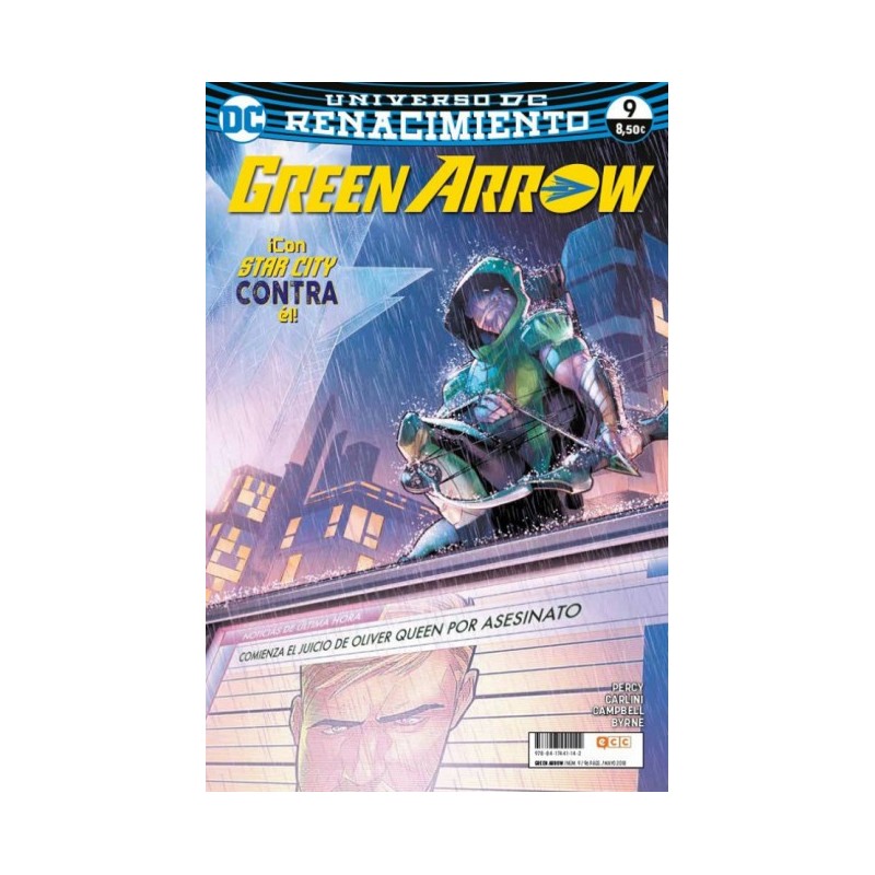 GREEN ARROW Nº 9 UNIVERSO DC RENACIMIENTO