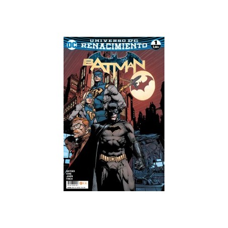 BATMAN Nº 56 UNIVERSO DC RENACIMIENTO nº 1 POR TOM KING