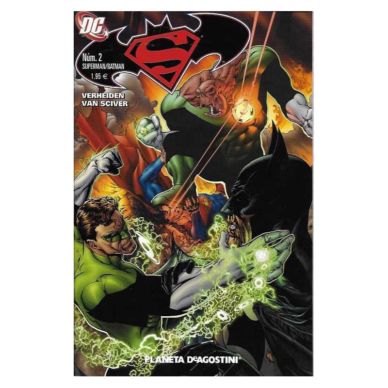 SUPERMAN BATMAN VOL.2 Nº 1 A 4,6 ED.PLANETA