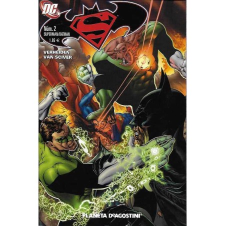 SUPERMAN BATMAN VOL.2 Nº 1 A 4,6 ED.PLANETA