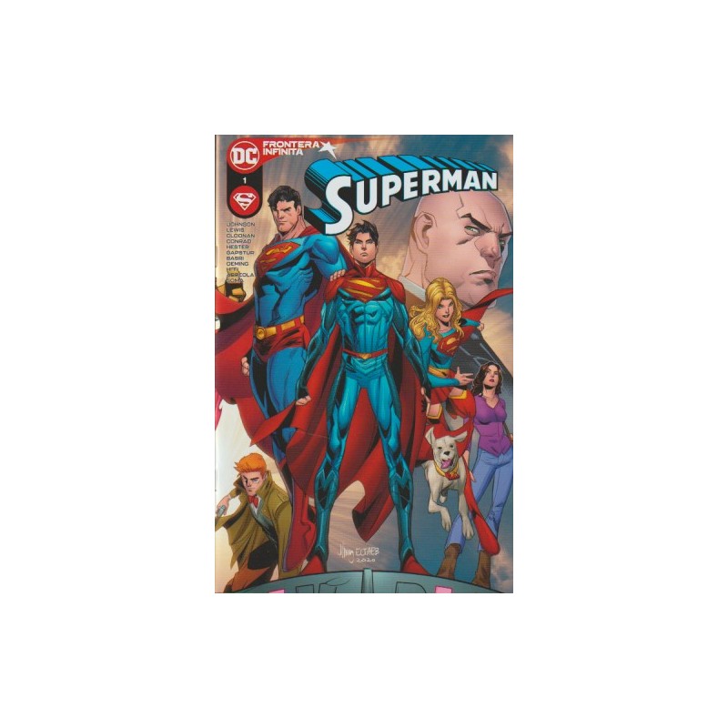 SUPERMAN Nº 1 Y 2 (nº 111 Y 112 , FRONTERA INFINITA )