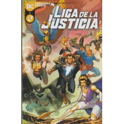 LIGA DE LA JUSTICIA ED.ECC Nº 116 A 118 POR BENDIS ,FRONTERA INFINITA ...