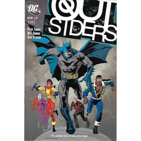 OUTSIDERS VOL.1 Nº 18 ED.PLANETA