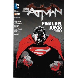 BATMAN Nº 36 AL 39  NUEVO UNIVERSO DC ED.ECC FINAL DEL JUEGO PARTE 1 A 4