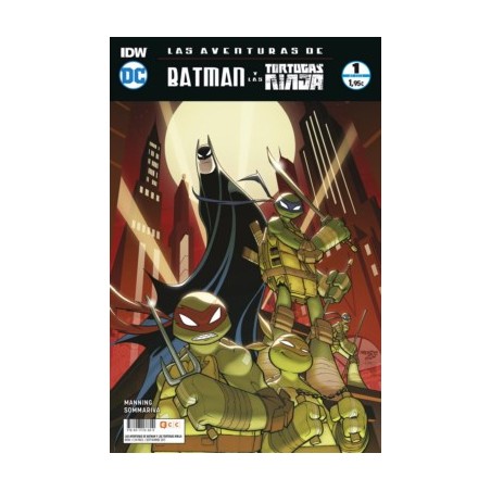 BATMAN Y LAS TORTUGAS NINJA Nº 1