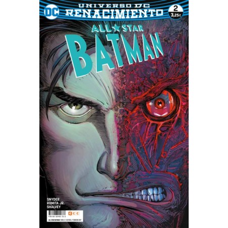 ALL STAR BATMAN Nº 1 Y 2 UNIVERSO DC RENACIMIENTO ED.ECC COMIC-BOOK POR SCOTT SNYDER