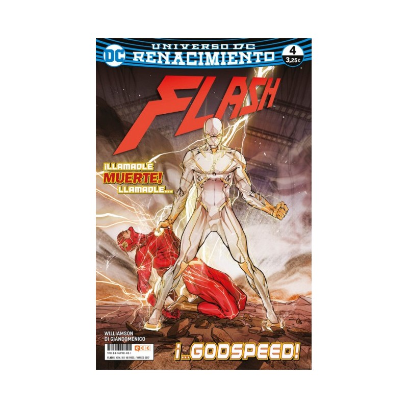 UNIVERSO DC FLASH RENACIMIENTO Nº 1 A 4 ( Nº 15  A 18 )