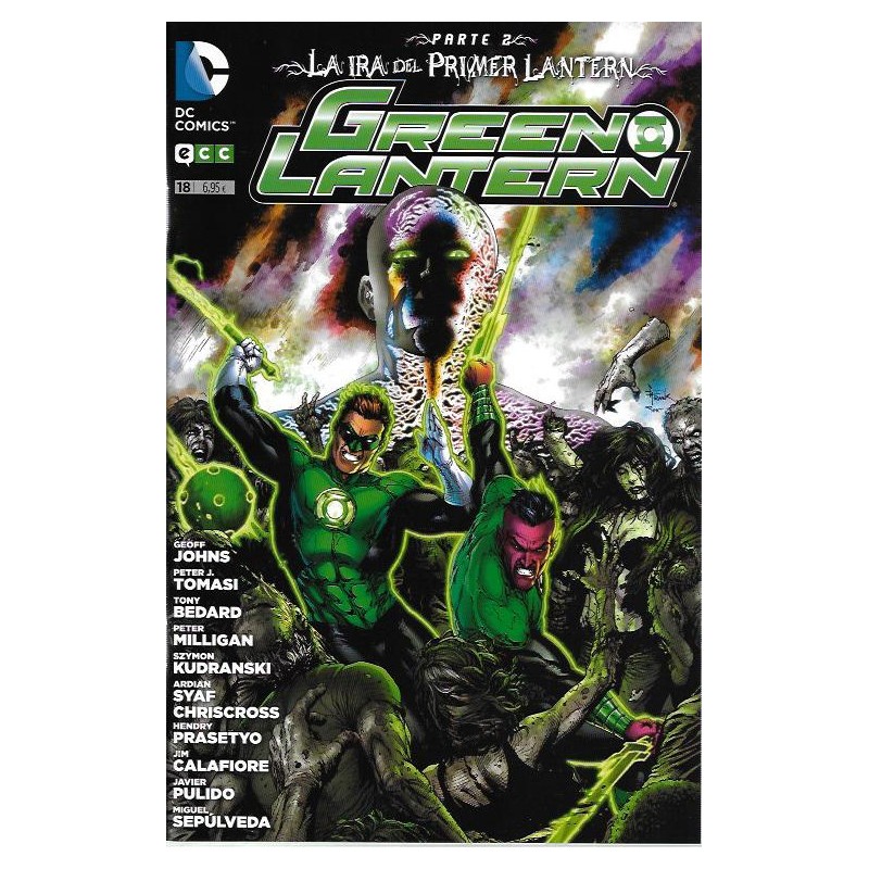 GREEN LANTERN Nº 18 ED.ECC LA IRA DEL PRIMER LANTERN  , PARTE 2