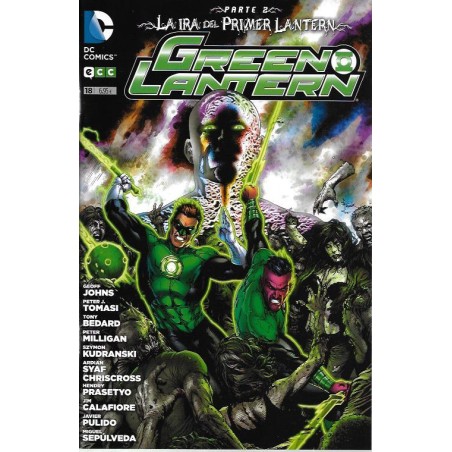 GREEN LANTERN Nº 18 ED.ECC LA IRA DEL PRIMER LANTERN  , PARTE 2