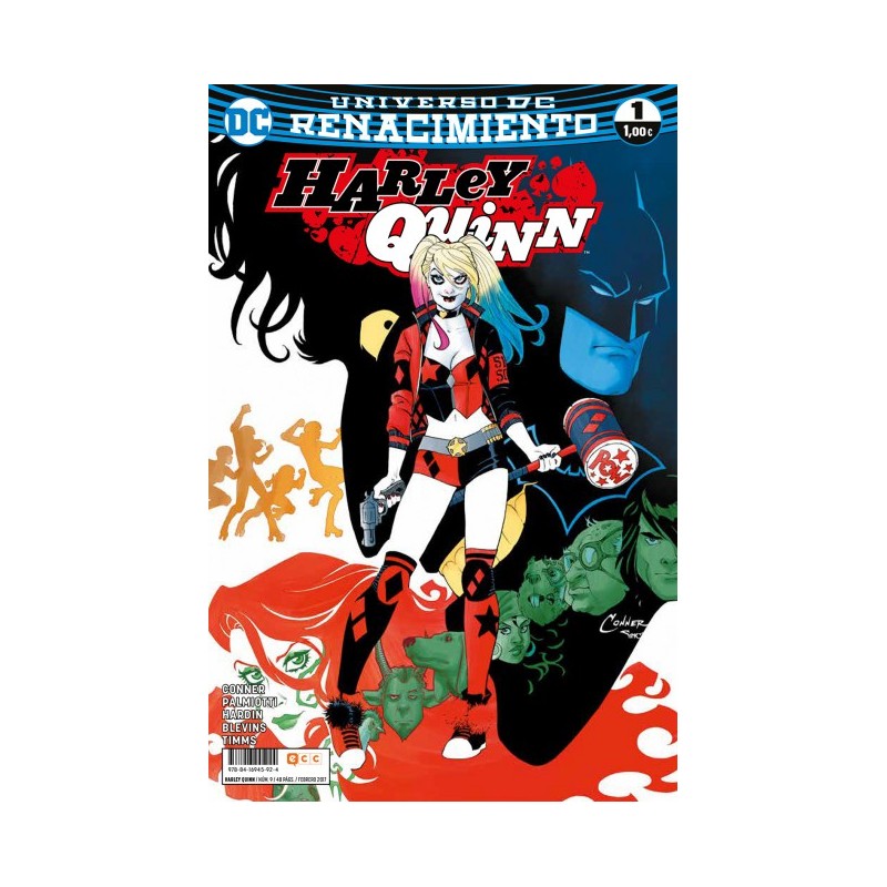 HARLEY QUINN Nº 1 UNIVERSO DC RENACIMIENTO ( HARLEY QUINN Nº 9 )