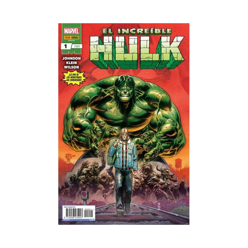 EL INCRIBLE HULK Nº 1 A 4 ETAPA JOHNSON ( EL INCREIBLE HULK 131 A 134 )