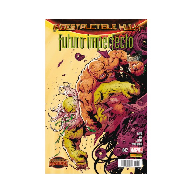 HULK VOL.2 Nº 42 A 45 INDESTRUCTIBLE HULK FUTURO IMPERFECTO SECRET WARS 2 A 5 POR PETER DAVID Y GREG LANDD