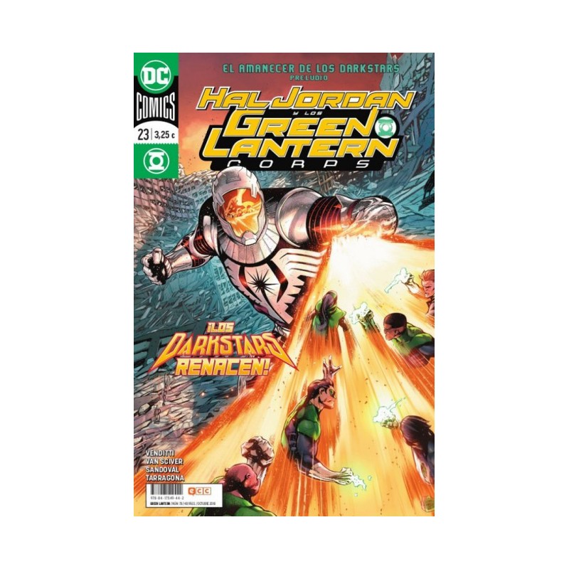 UNIVERSO DC RENACIMIENTO : HAL JORDAN Y LOS GREEN LANTERN CORPS Nº 23 ( CONTINUACION A GREEN LANTERN NUDC 1 AL 5 )