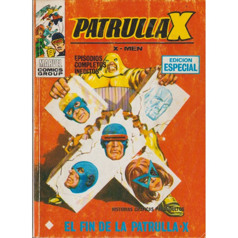 PATRULLA X VERTICE VOL.1 Nº 20 - EL FIN DE LA PATRULLA-X