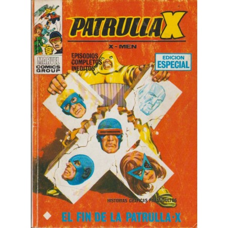 PATRULLA X VERTICE VOL.1 Nº 20 - EL FIN DE LA PATRULLA-X